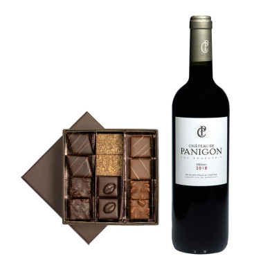 livraison cadeau vin chocolat