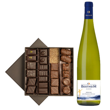 chocolat et vin blanc Alsace