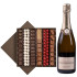 Chocolats de noel et Champagne Roederer