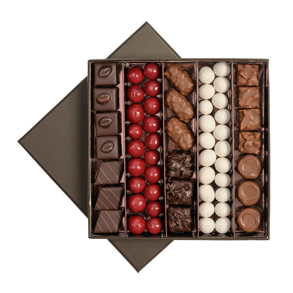 Chocolats de Fêtes et champagne