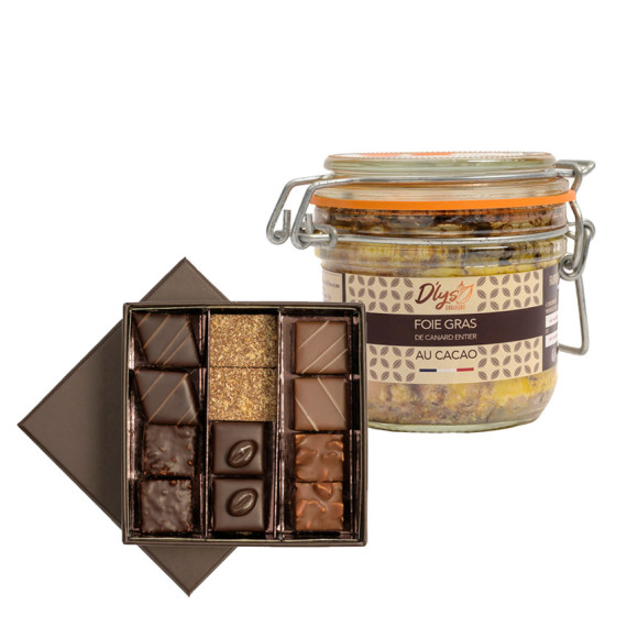 Foie gras et chocolat