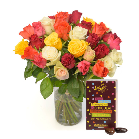 envoyer fleurs et chocolats