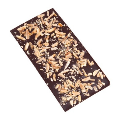 Tablette chocolat noir et amandes