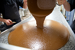 fabrication chocolat praliné