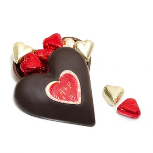 chocolat personnalisé saint valentin