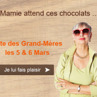 chocolat fête des grand mères