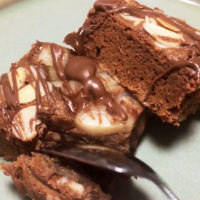 recette brownie chocolate poires