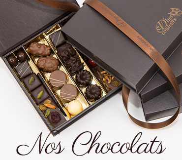Cadeau anniversaire - Chocolat personnalisé D'lys couleurs
