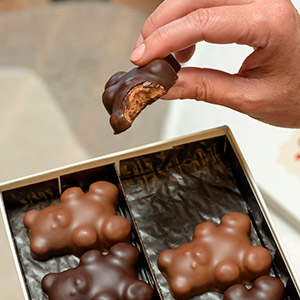 coffret oursons guimauve chocolat