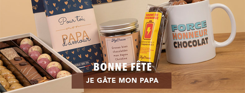 livraison chocolat fête des Pères