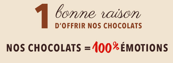 Boite de chocolats de Noël - Boutique de chocolats de noel D'lys couleurs